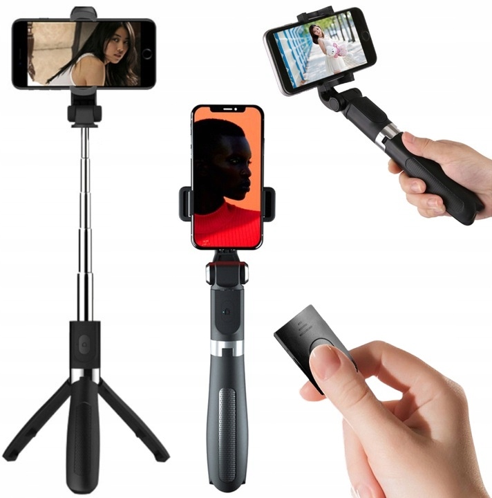 XO Selfie stick Bluetooth statyw tripod kijek