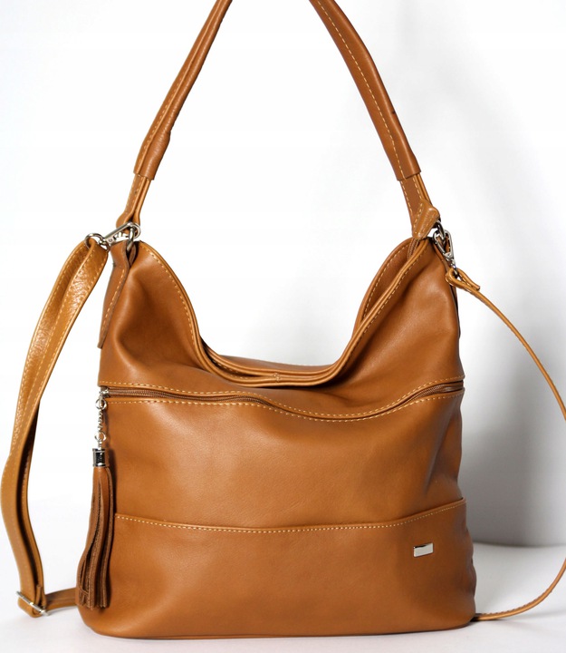 

Torebka Skórzana Shopper Bag 100% Skóra Naturalna