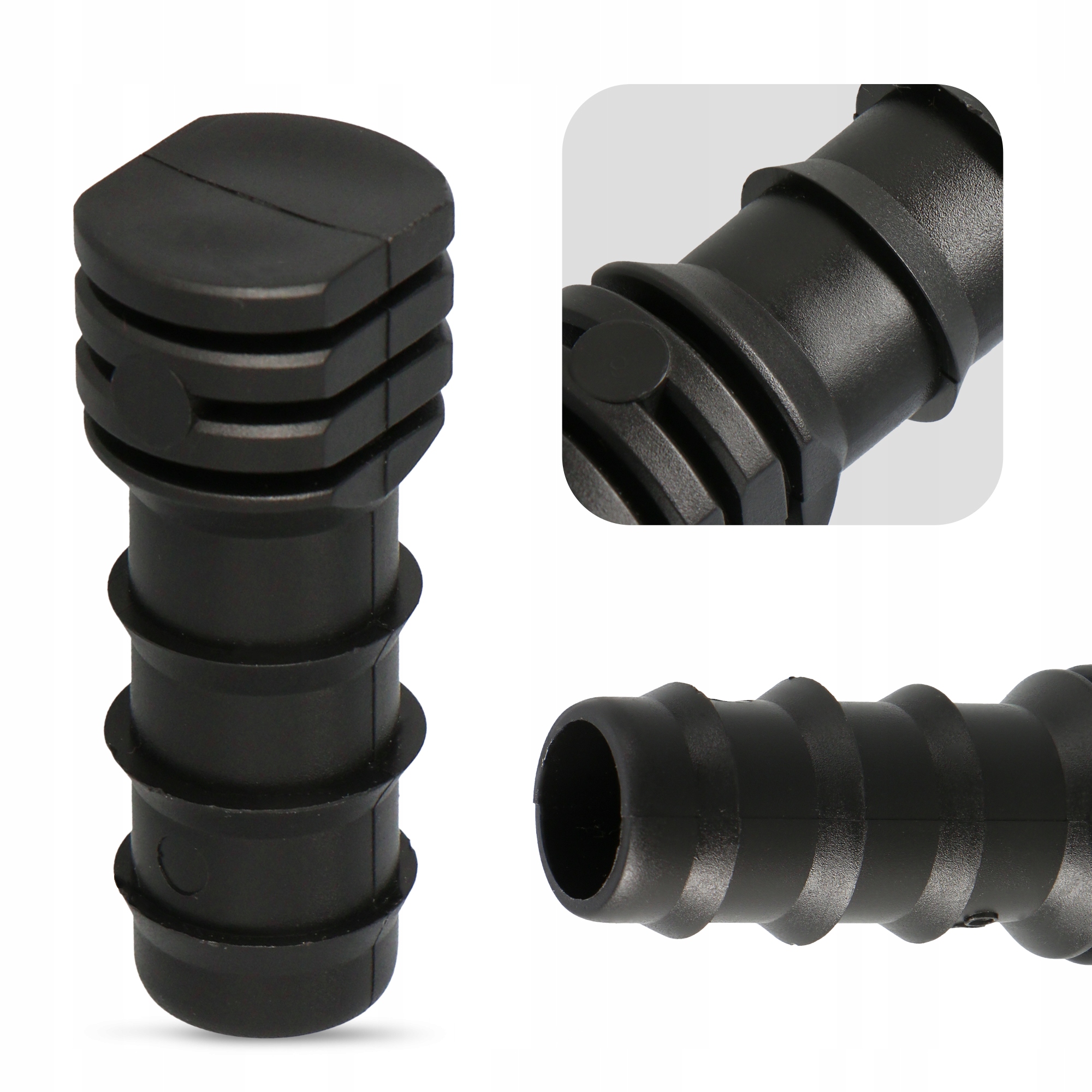 ZAŚLEPKA PE 20 MM WCISKANA WTYK KOREK ZATYCZKA WĘŻA RURY LINII KROPLUJĄCEJ Marka TRCR