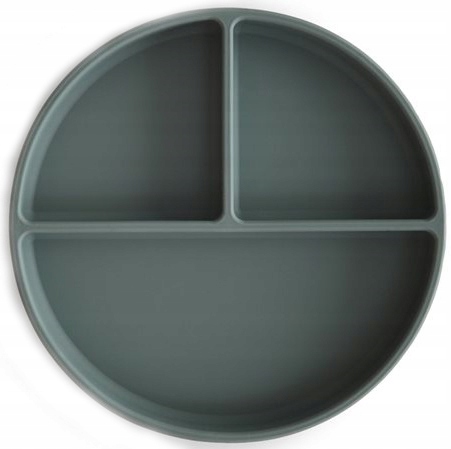 MUSHIE TALERZYK SILIKONOWY Z PRZYSSAWKĄ +PODZIAŁKA