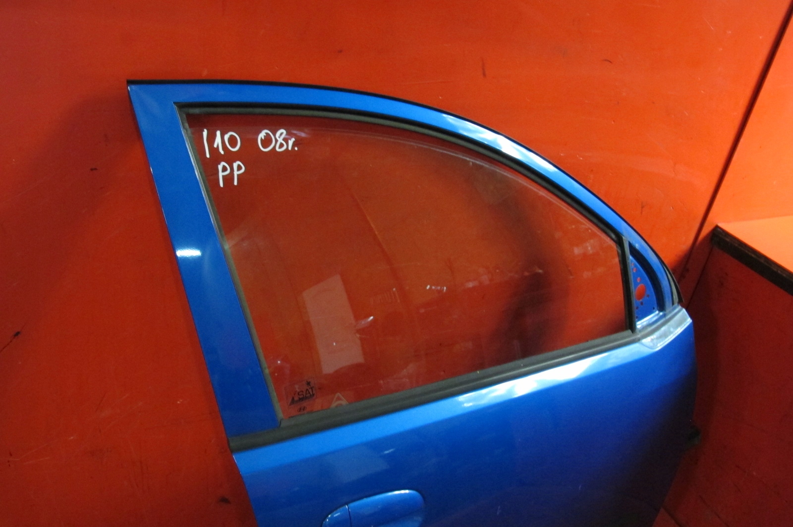 HYUNDAI i10 PA 1 and 2007-2013 blue door front right DE