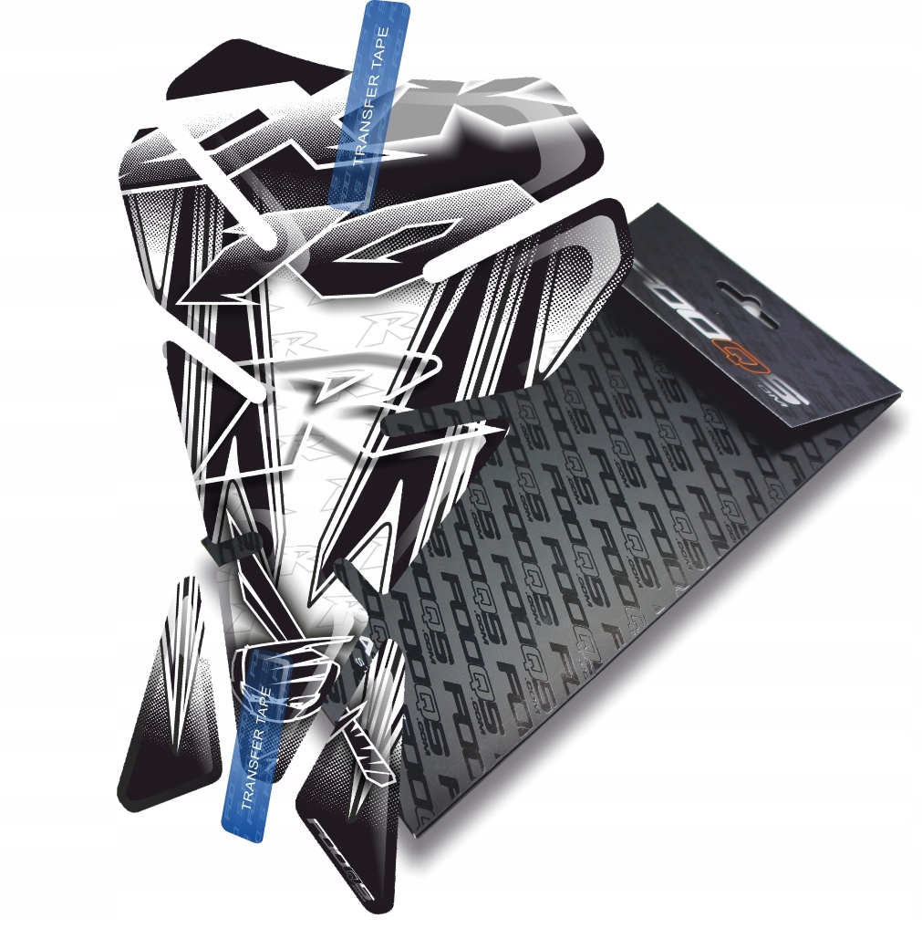 Tank-pad V1 od firmy Fooqs pro Kawasaki ZX-10-R Bílý