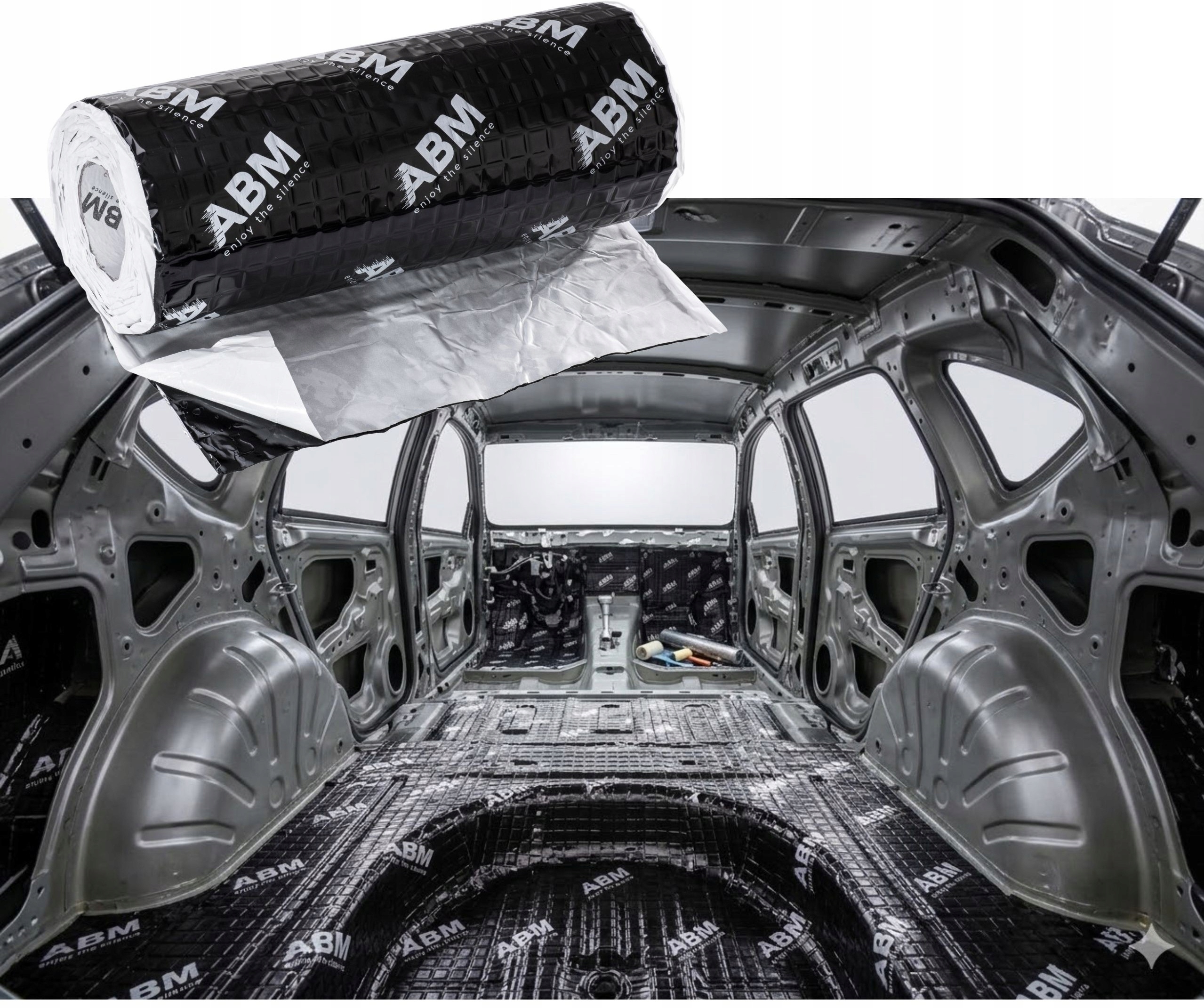 Butylová akustická antivibrační tlumící podložka Premium Abm 2.5 mm 2 m2