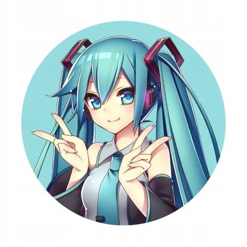

Przypinka Vocaloid Hatsune Miku 58mm