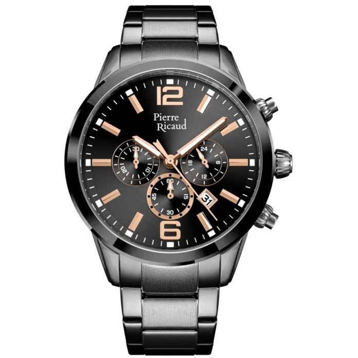 Pánské Hodinky Pierre Ricaud P97028.S1R6CH šedé