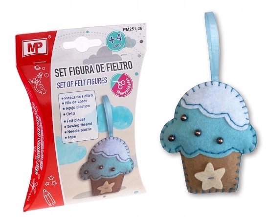 

Zestaw Kreatywny Lody Do Szycia Filc Brelok