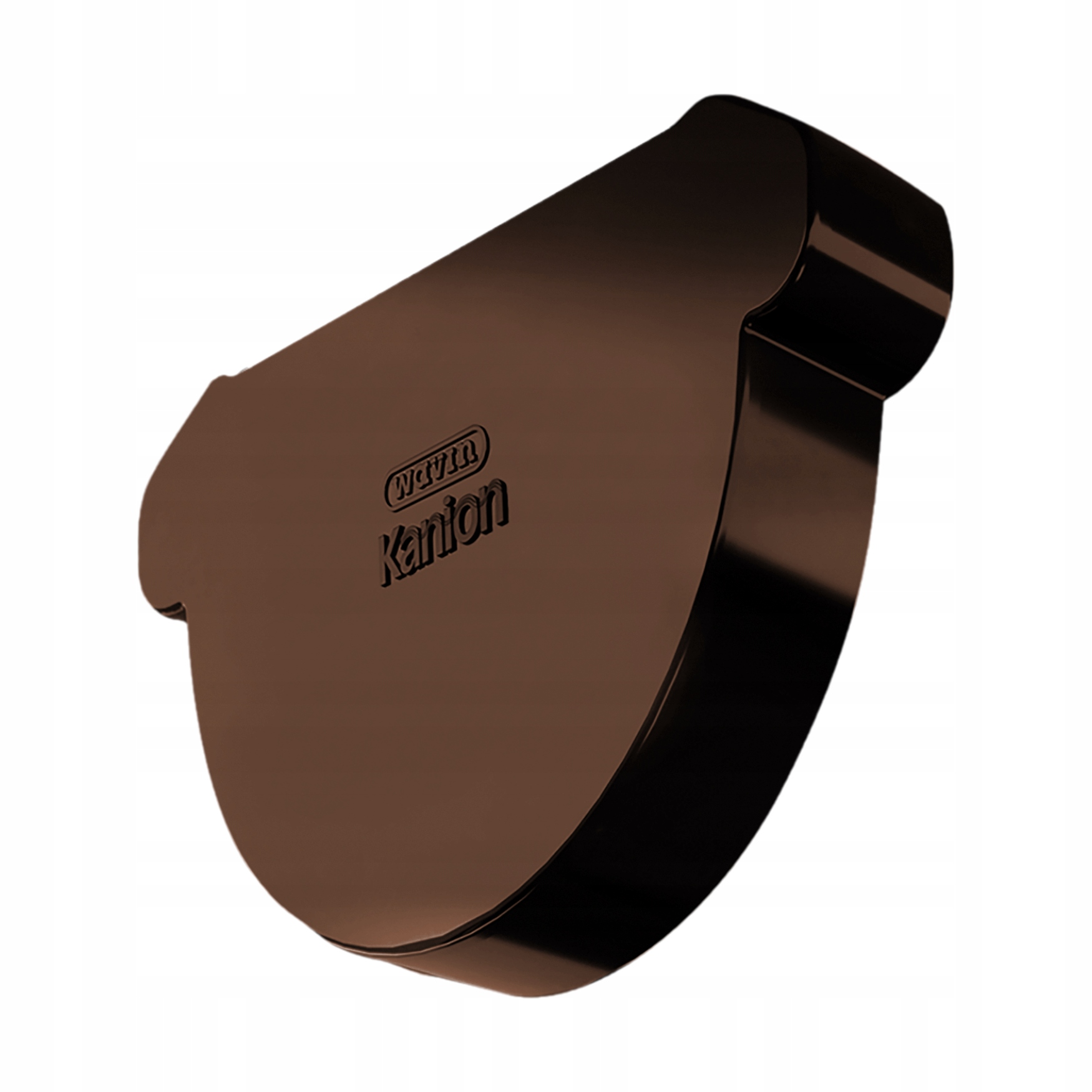 DENKO ZEWNĘTRZNE UNIWERSALNE Ø100 BRĄZ PCV Kanion