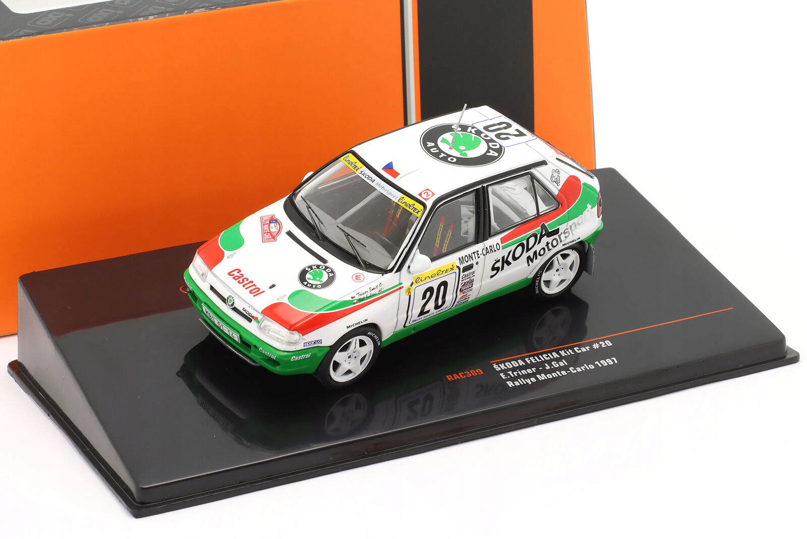 Škoda Felicia Kit Car #20 E.Triner Monte 1/43 ixo