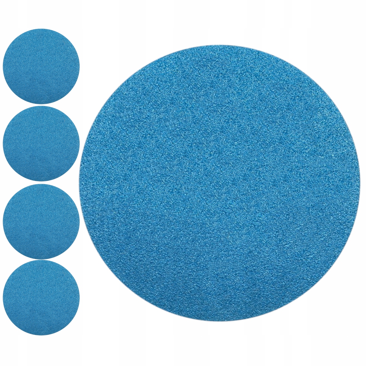 Krążek Na Rzep Papier Ścierny 125mm Cyrkon PS21 Klingspor P60 5x