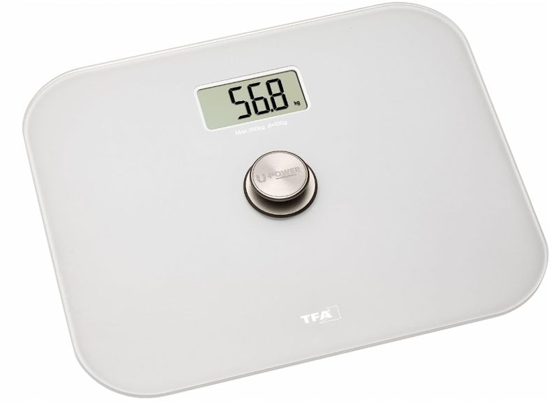 Osobní digitální váha do koupelny bílá Tfa Eco Step