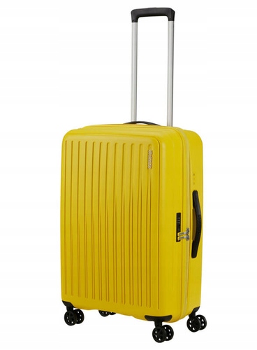 Střední kufr American Tourister Rejoy elektrický žlutý