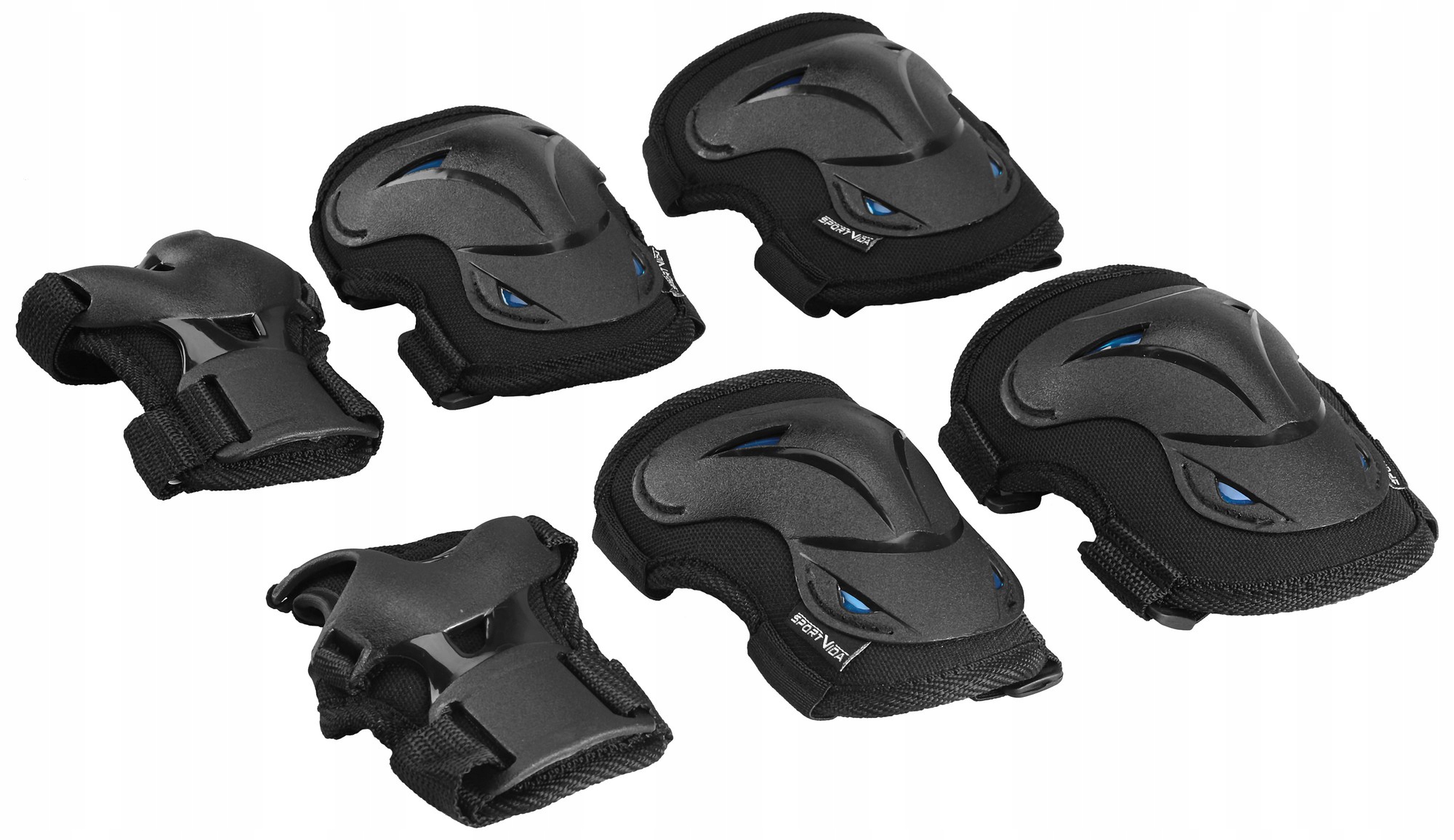 OCHRANIACZE NA ROLKI DLA DOROSŁYCH ZESTAW FISZKA S Model SV-KY0003-S