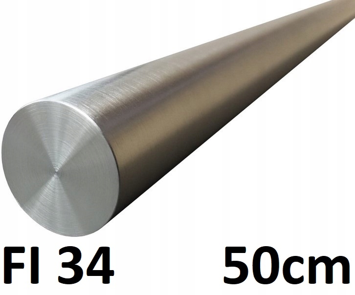 

Pręt nierdzewny fi 34mm gat.1.4104 50cm