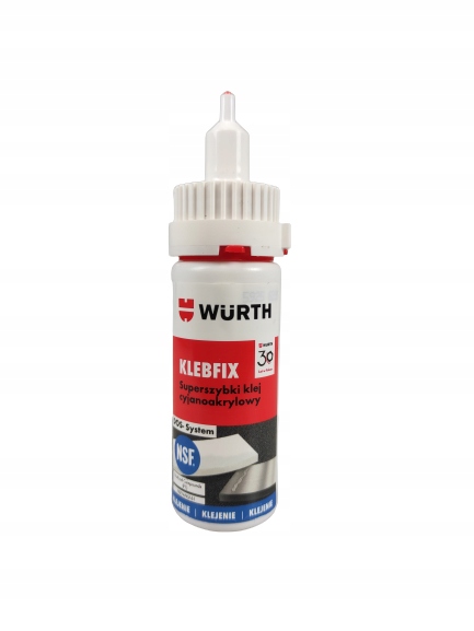 

Wurth Klej Cyjanoakrylowy Klebfix 20G superszybki