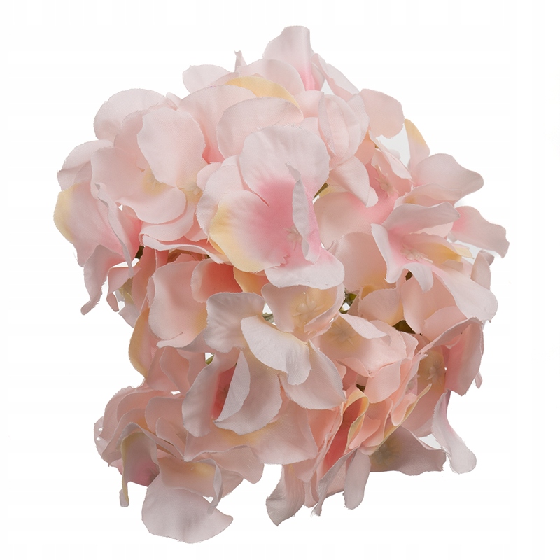 HORTENSJA GŁÓWKA RÓŻOWA SZTUCZNA KOMPOZYCJA KWIATOWA 14CM PK6