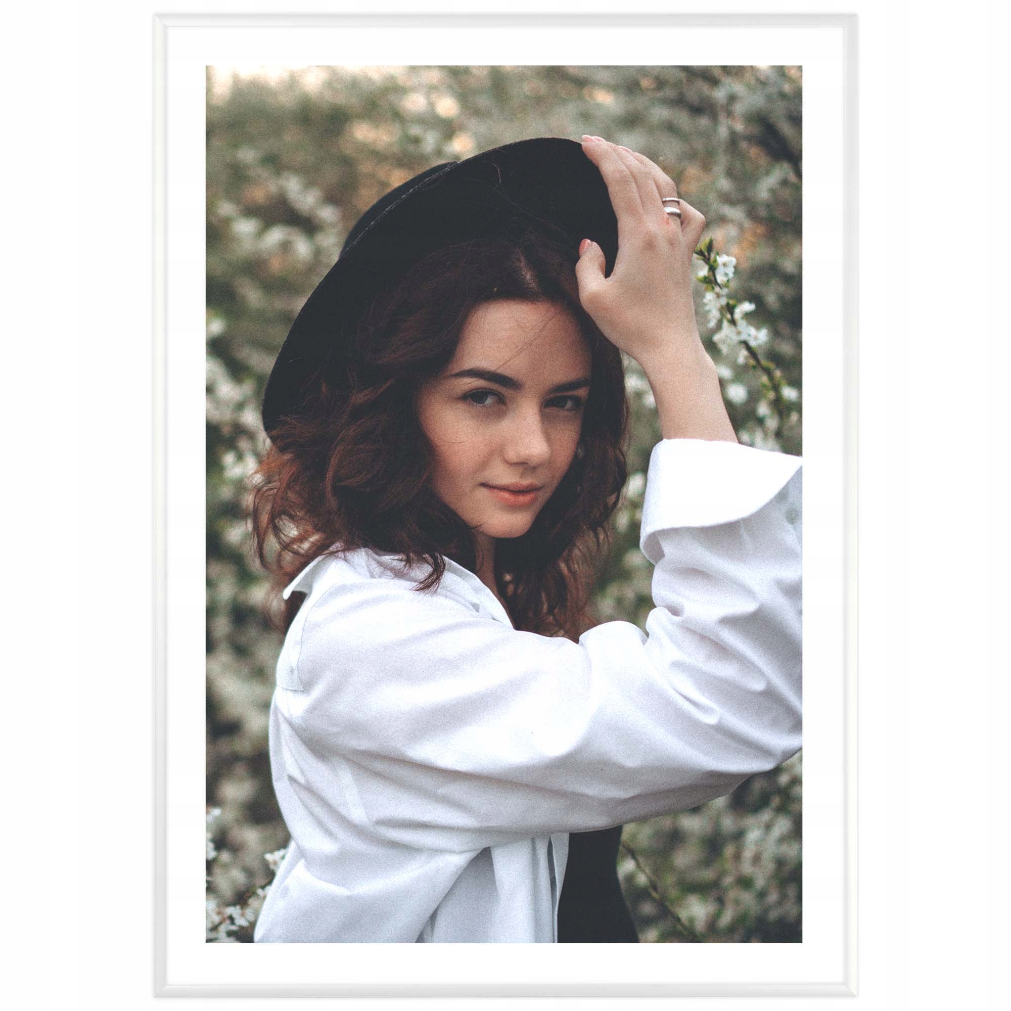 

Ramka na zdjęcia Biała Ramka Aluminiowa 50x70 cm