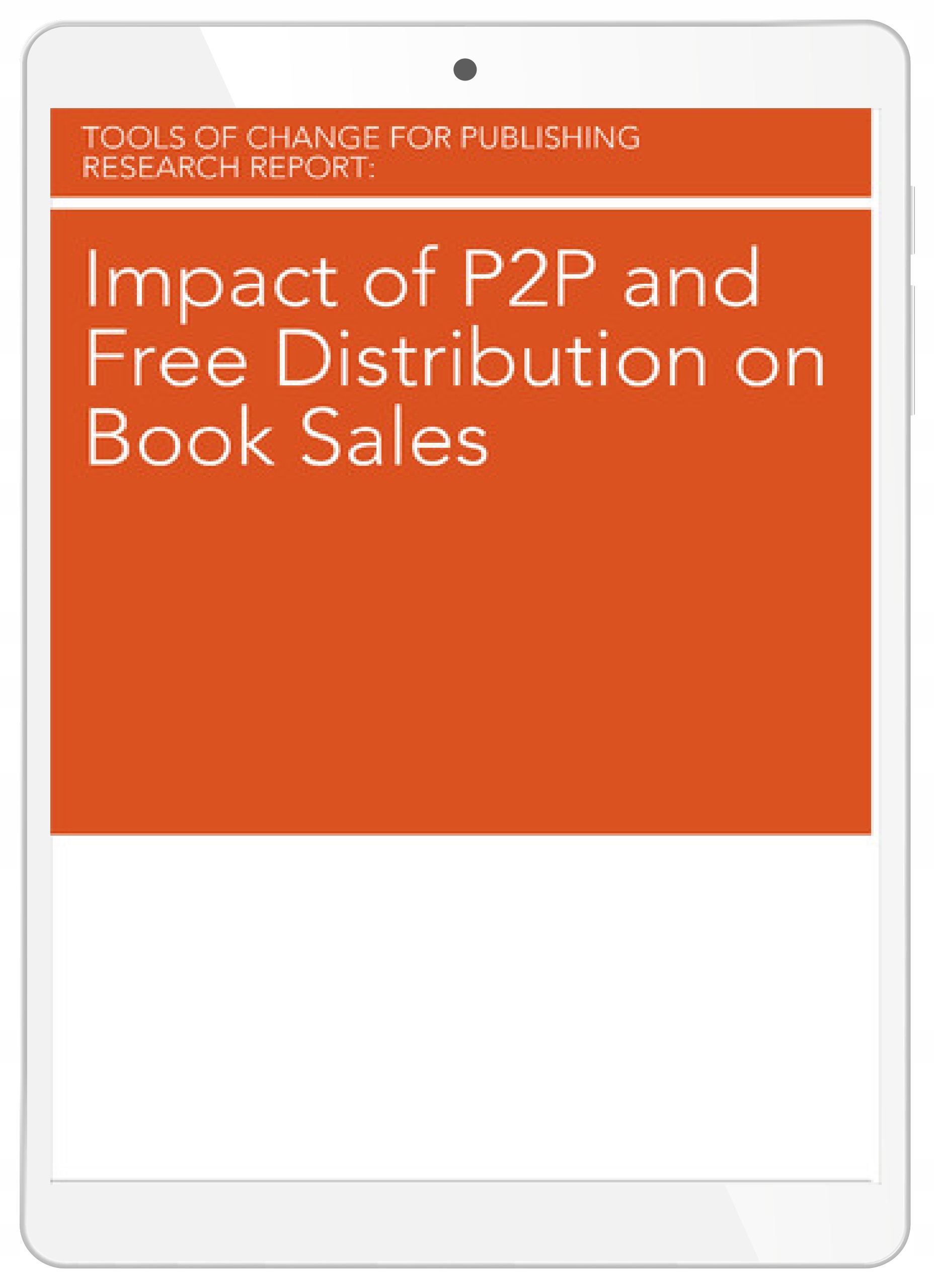 Impact of P2P and Free Distribution on Book Sales