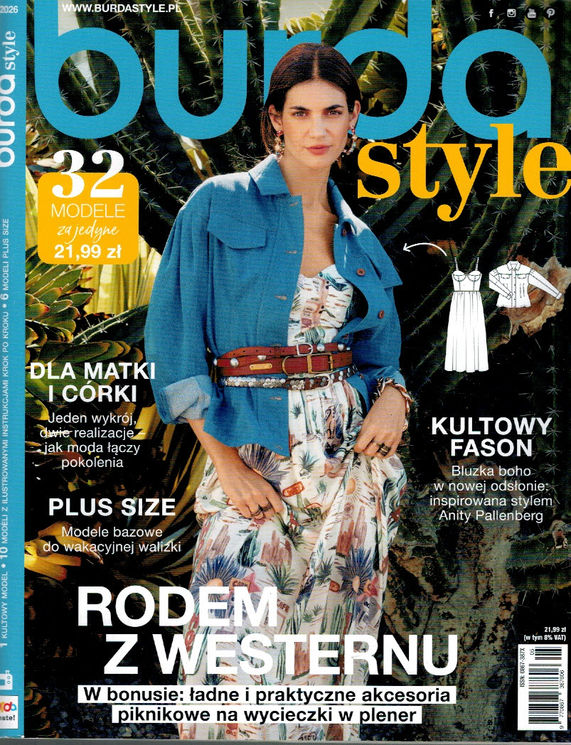 Burda Style 5 2026 Wykroje