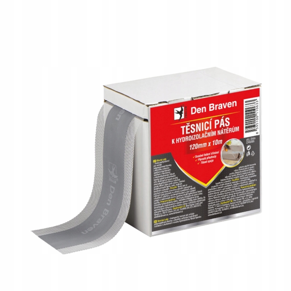 Den Braven Tesniaci pás S-t Action 120 mm x 50 m