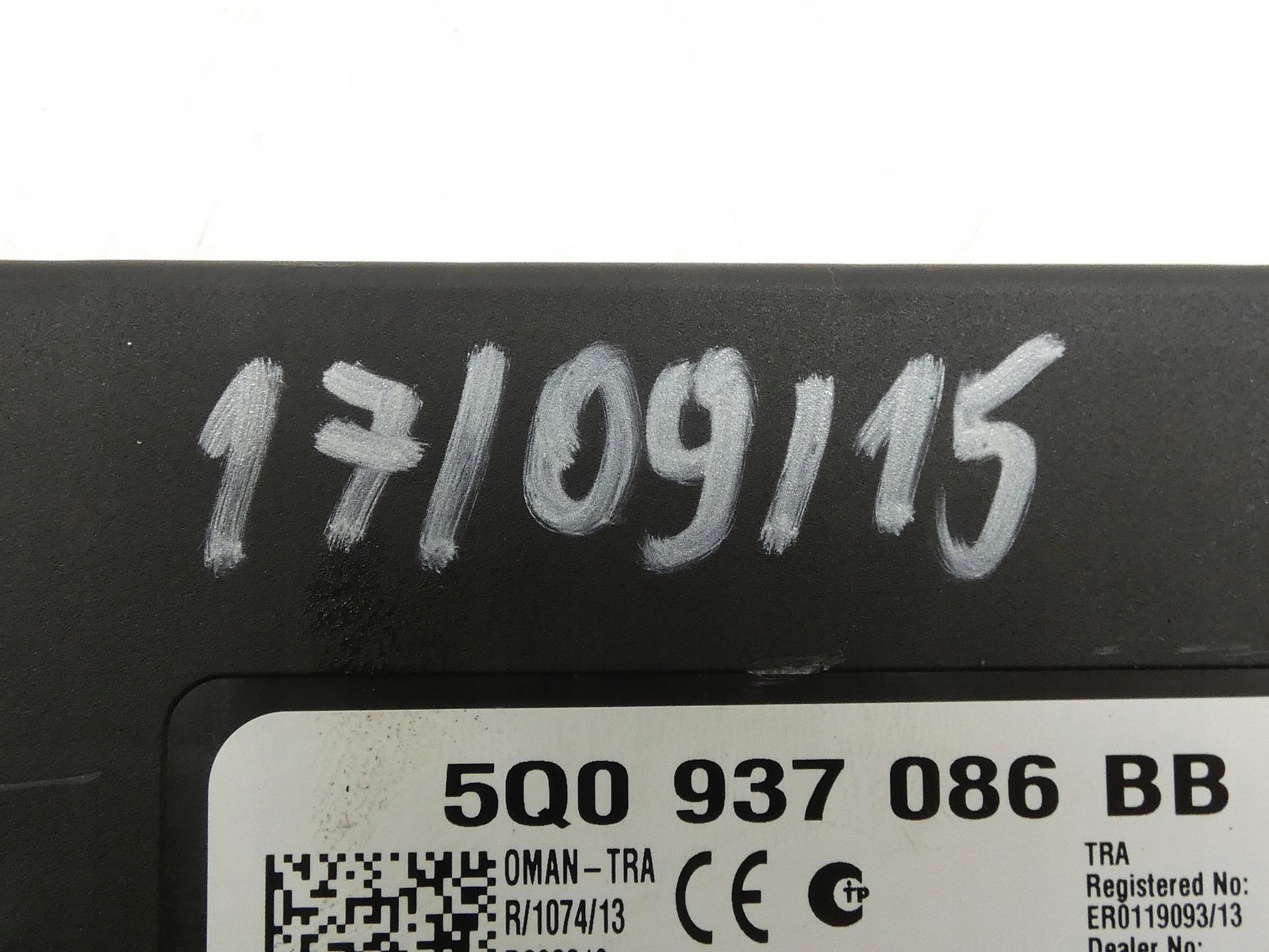 module control unit KOMFORTU BCM VW GOLF VII PASSAT B8 5Q0937086BB