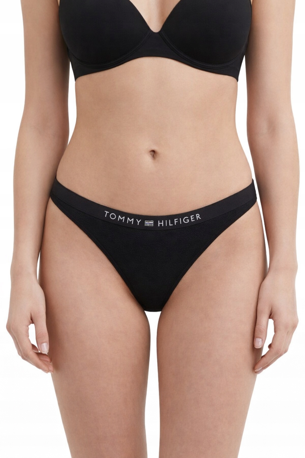 Tommy Hilfiger Dámské Plavkové Kalhotky Černé M I1A