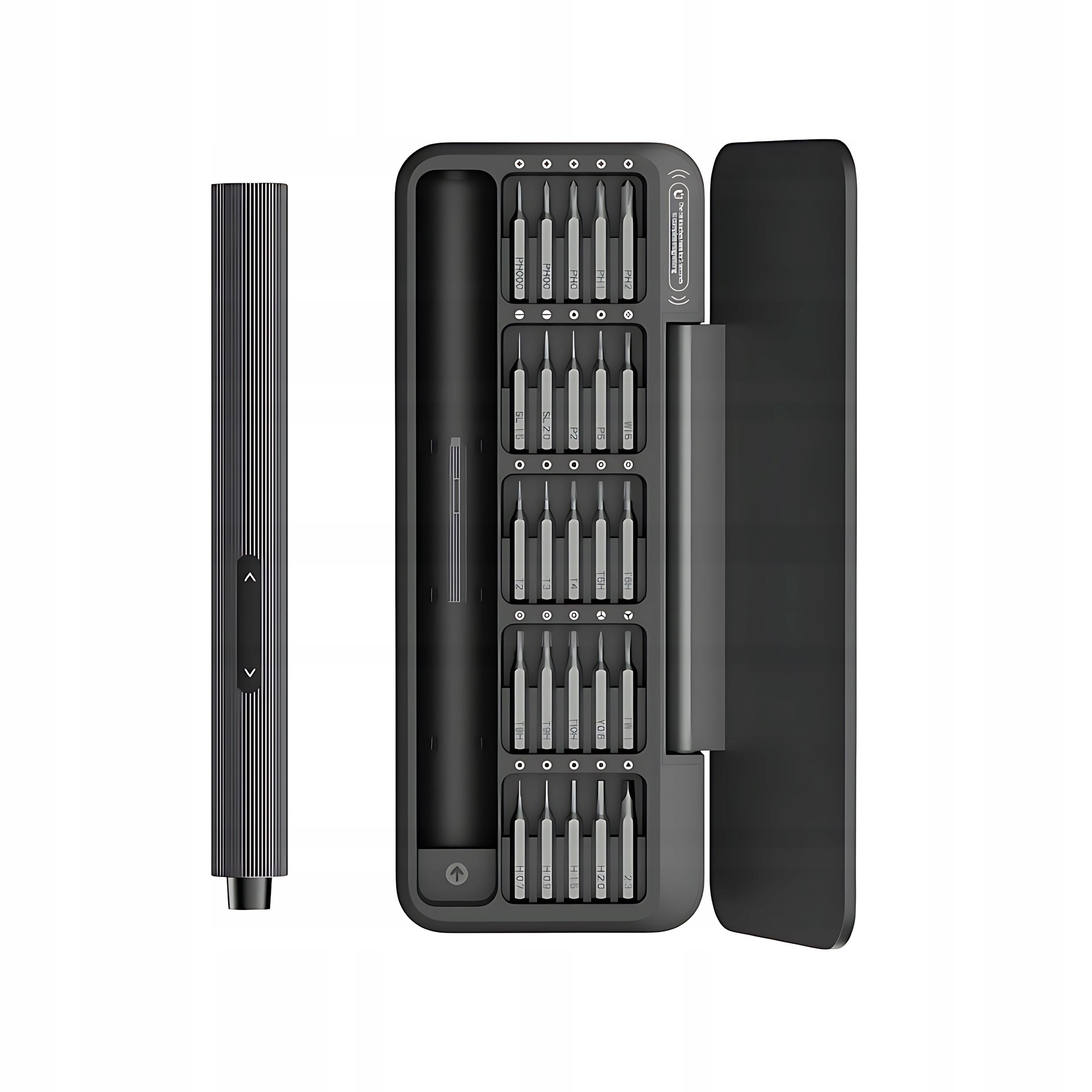 Sada přesných šroubováků Hoto 25v1 Elektrický šroubovák Bity Torx