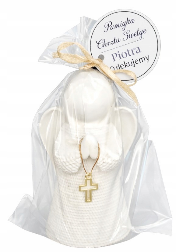 Podziękowania dla gości Chrzest, Roczek, Komunia Ślub- Aniołek