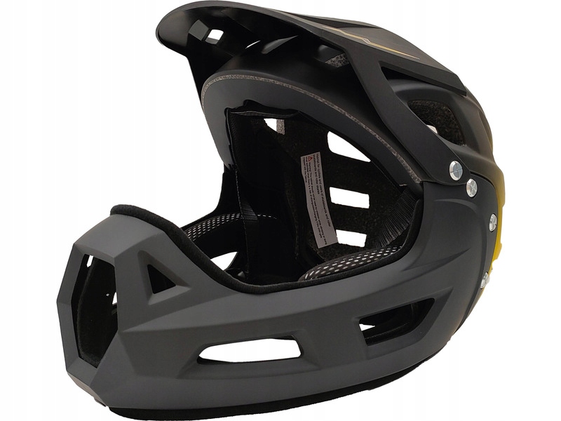 Kask rowerowy Xrider XR00FH01 Czarno-żółty Mtb (rozmiar L)