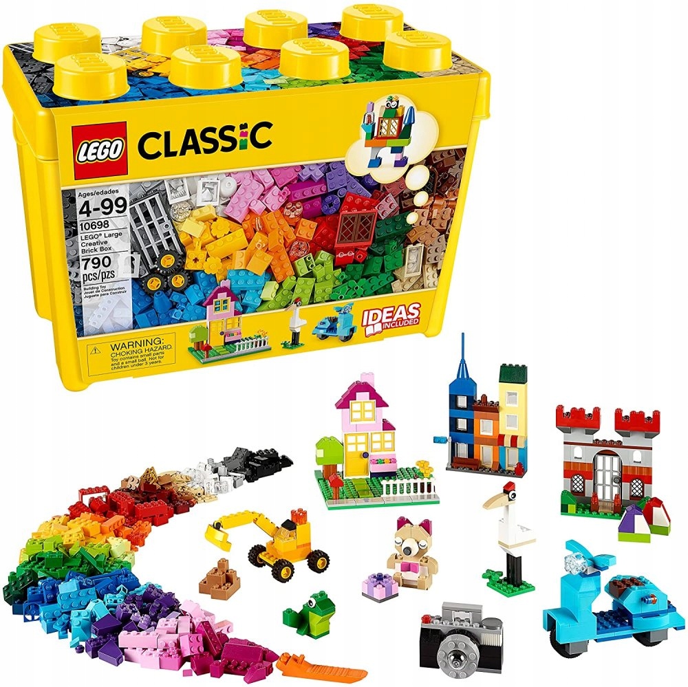 Lego Classic 10698 Kreativní stavebnice Lego Velká Krabička Zábava Dárek 4+