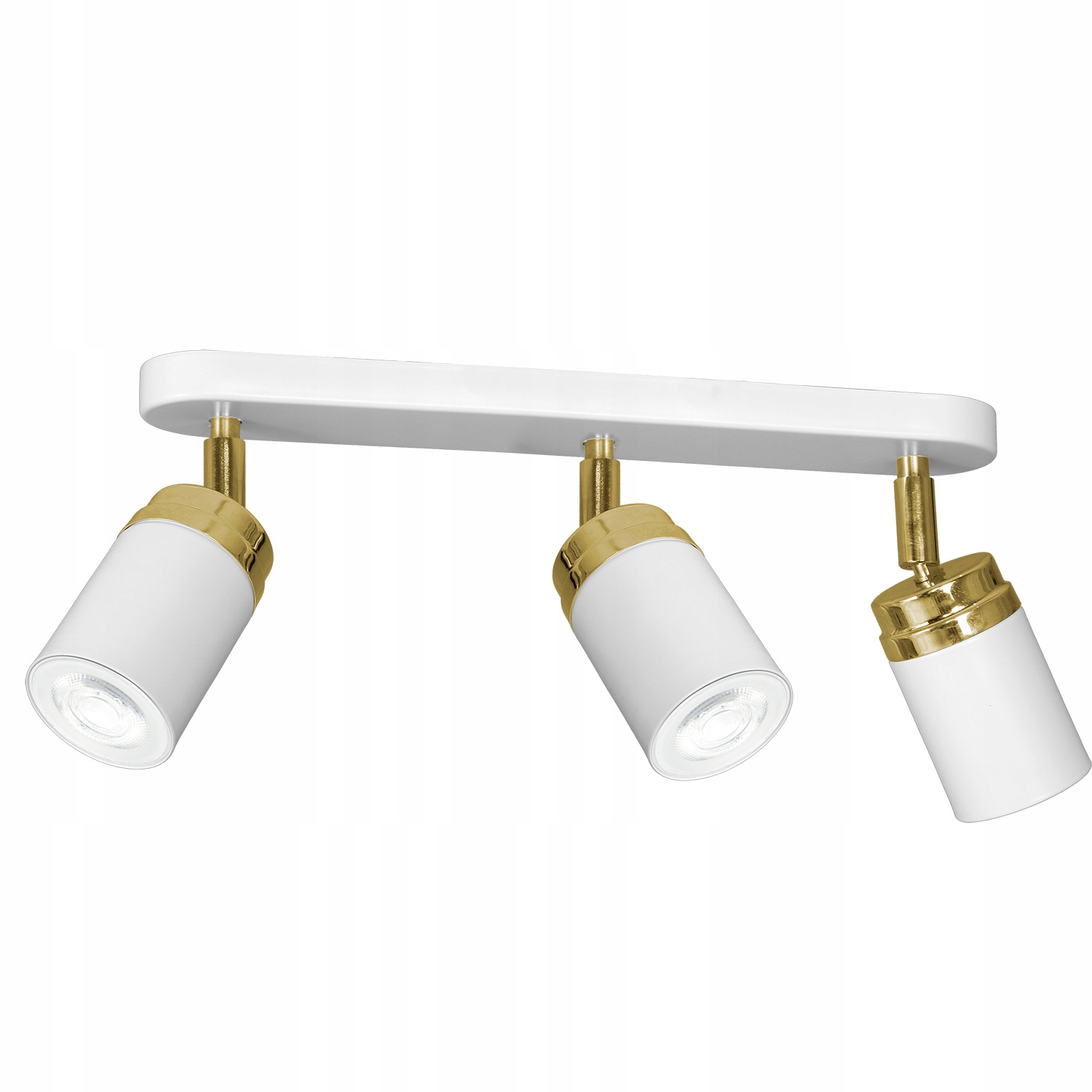 Stropní Svítidlo Reflektory Luminex Reno 5156 Bílá Zlatá