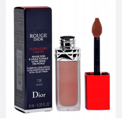 Rouge Dior Ultra Care Liquid pomadka szminka w płynie 736 Nude