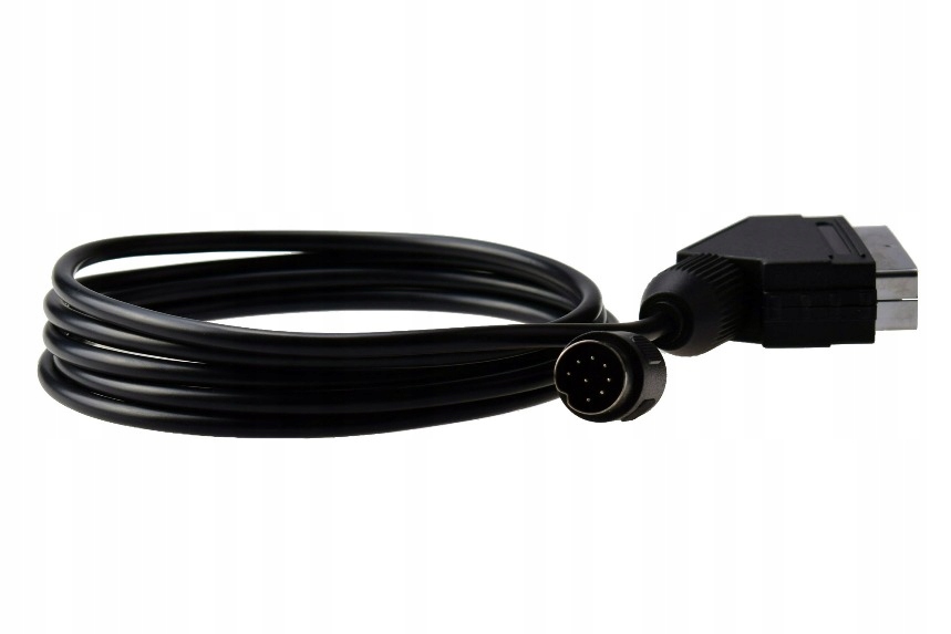 IRIS Kabel przewód RGB Euro/Scart do Sega Mega Drive 1 Genesis 1 (wtyk V) Model AR-001348