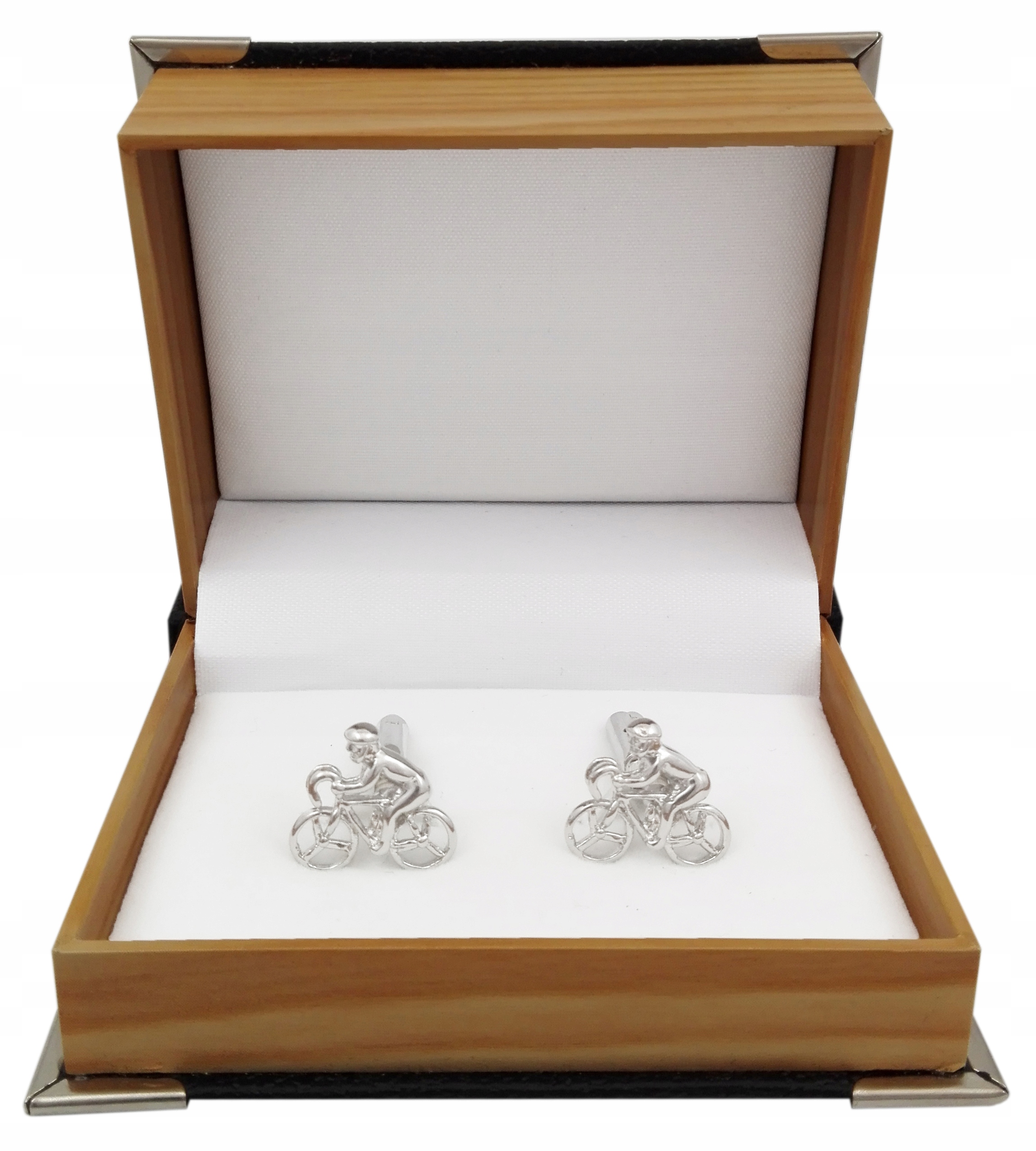 

Zestaw Spinki do mankietów pudełko Kolarz rower