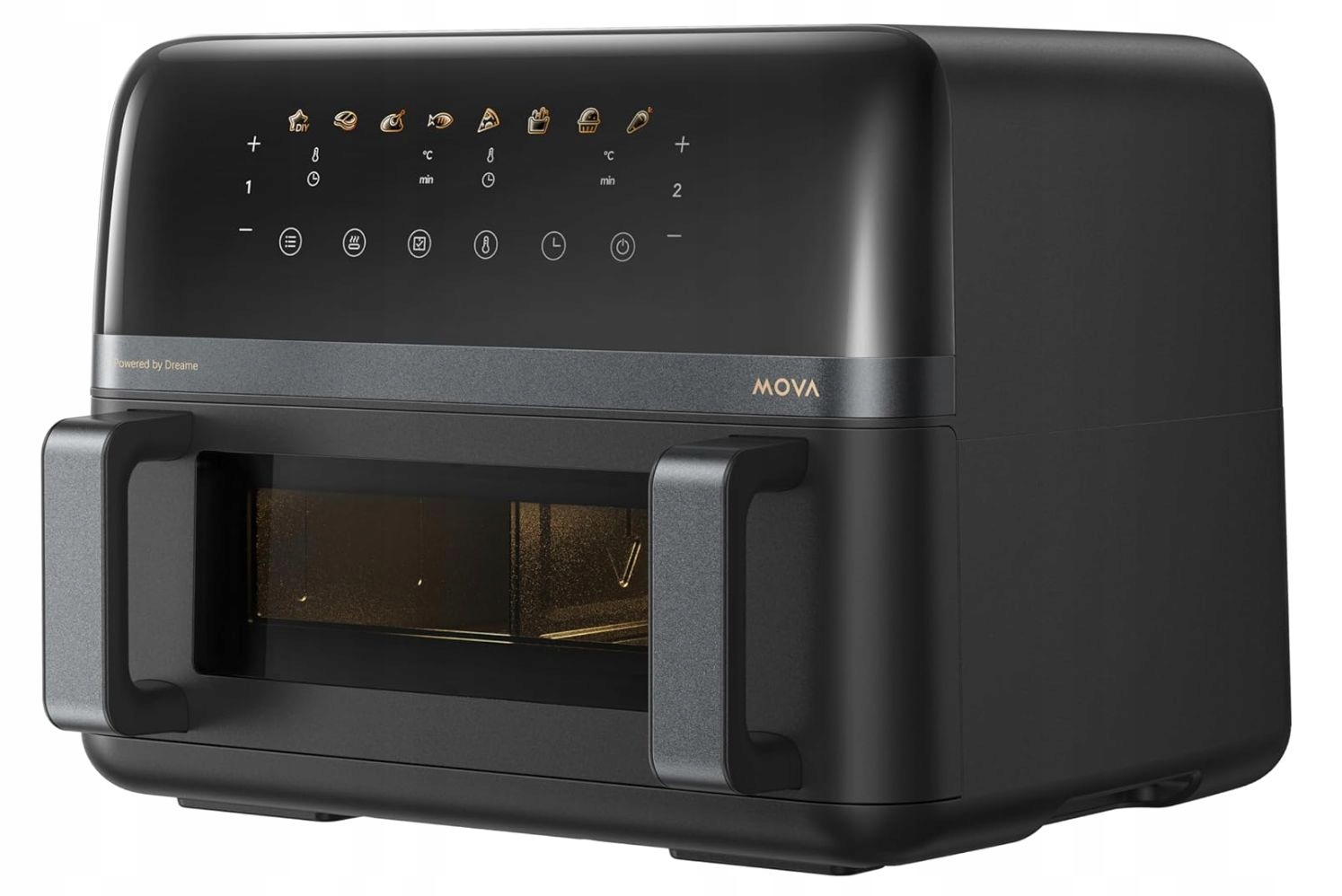 Fritéza Mova AeroChef FD20 Pro Air Fryer dvojitá komora 9 L 2700 W