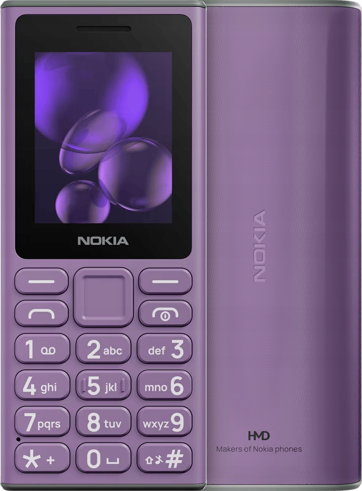 Telefon Hmd Nokia 105 (2024) Fioletowy 2" 4/4MB Odtwarzacz MP3 Usb-c