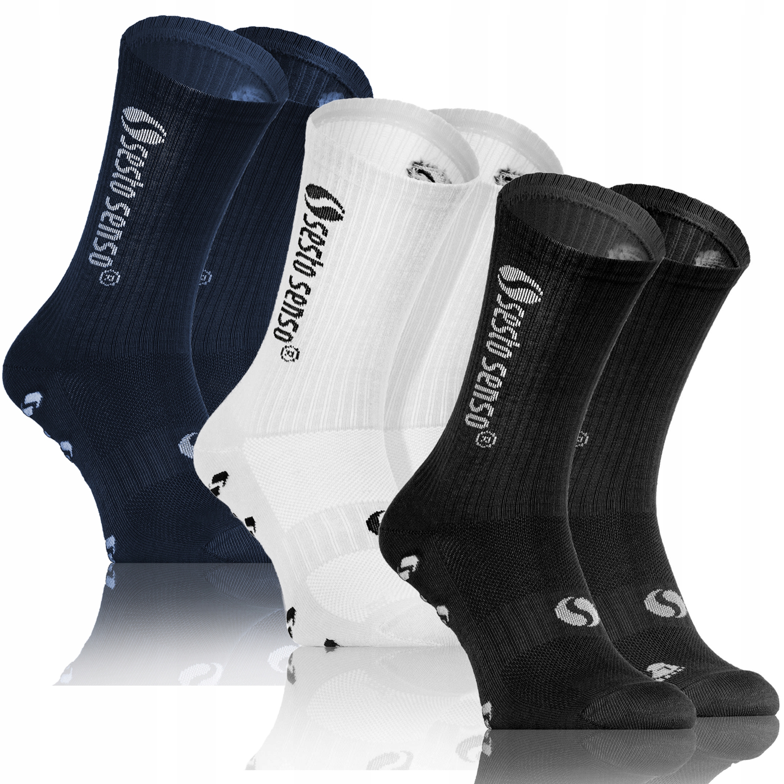 

Modne Kompresyjne Skarpety Sportowe Premium 3-PAK