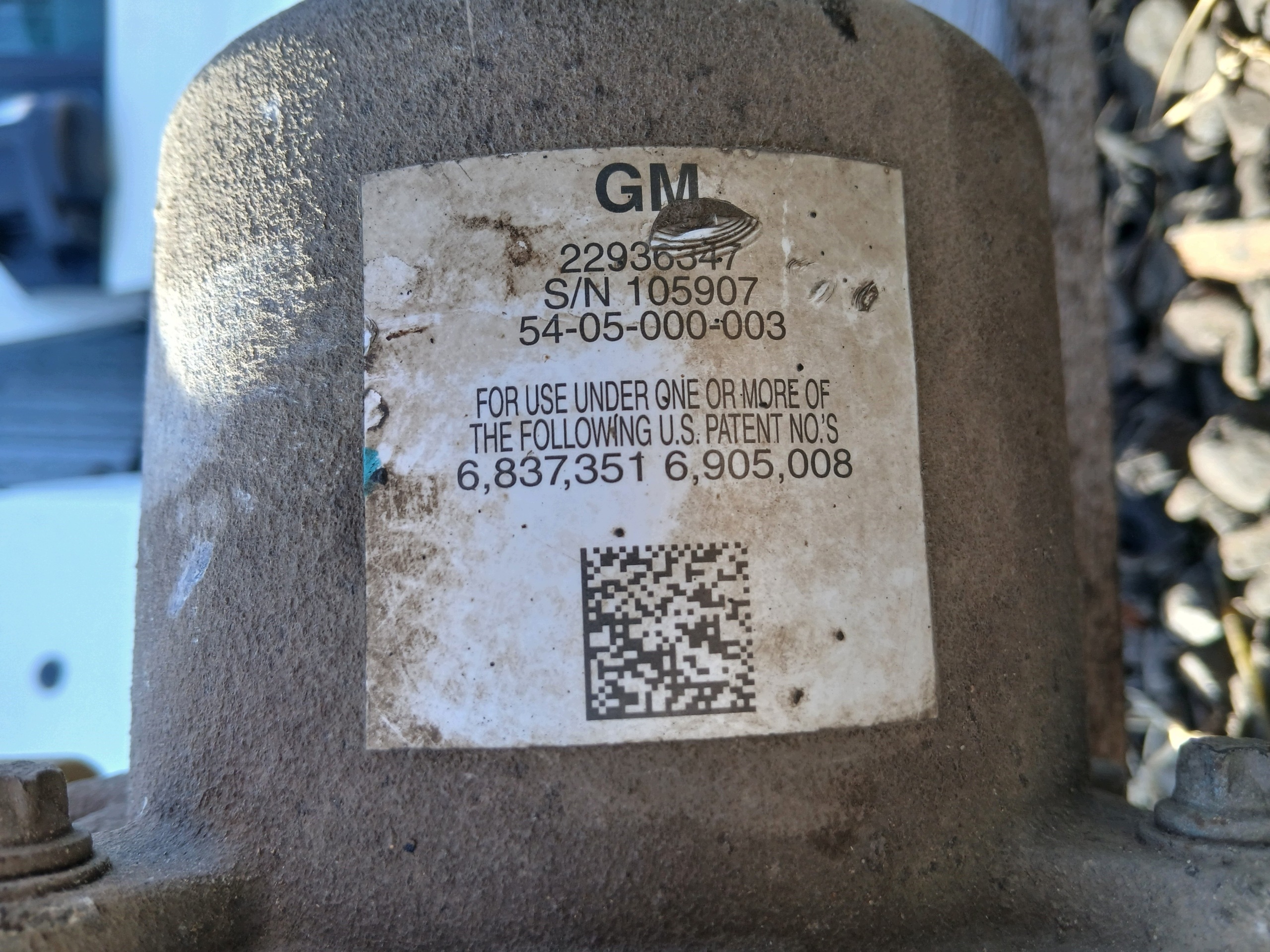 OPEL MOKKA X differential diff HALDEX rear part rear 22936347 95086473