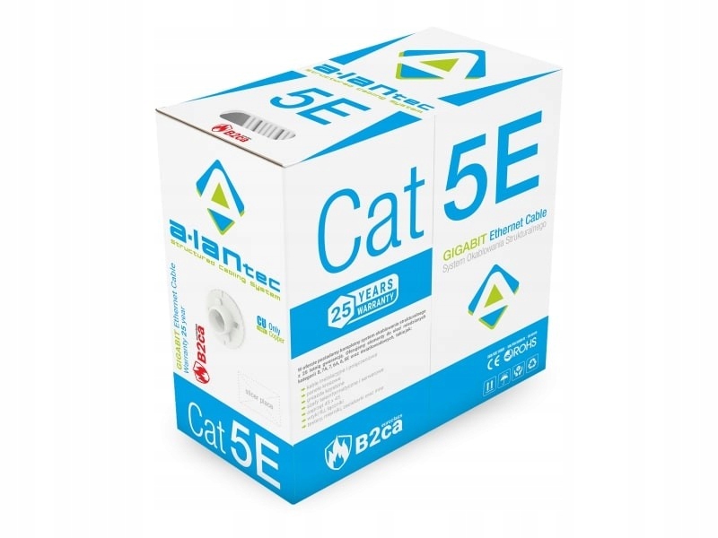 Alantec Kabel U/utp kat.5e B2ca Lsoh 305 m 25 let záruka