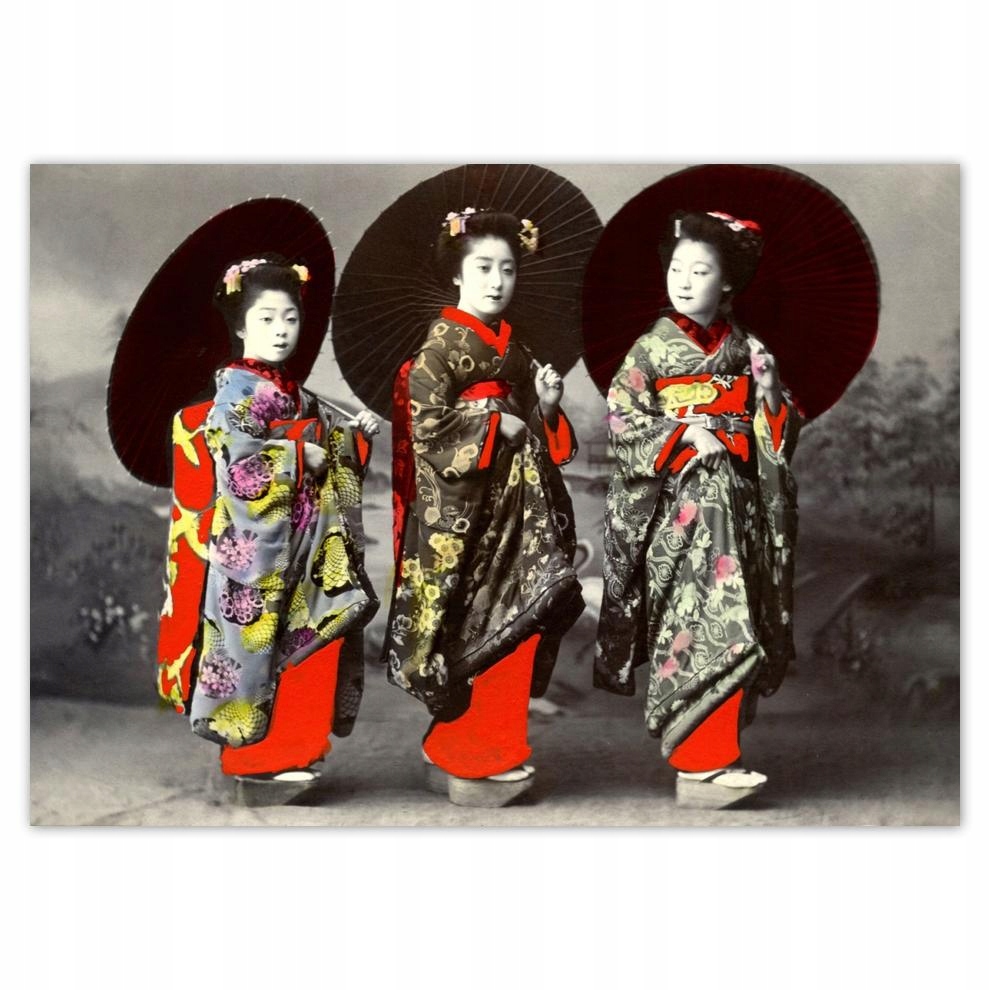 

Plakaty 70x50 Japonki w kimonach