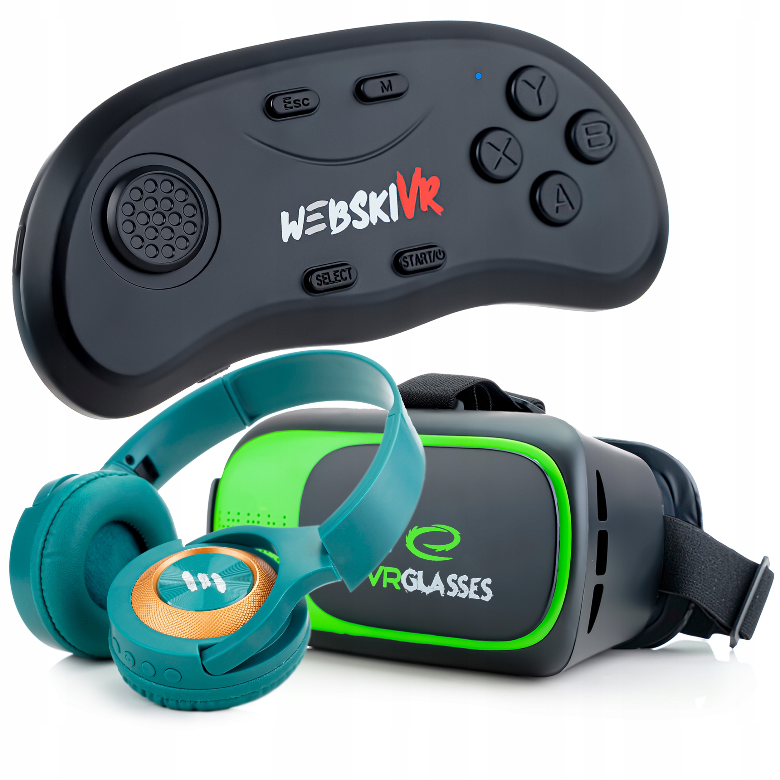 OKULARY GOGLE 3D VR 360 2.0 VIRTUAL REALITY+ PAD WIRTUALNA RZECZWISTOŚĆ