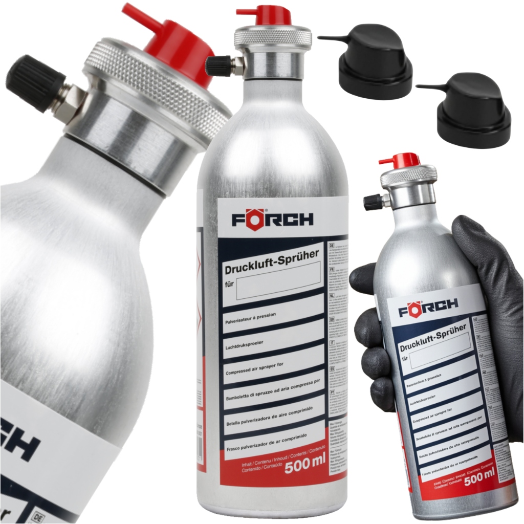 Forch Hliníková Tlaková Nádoba Stlačený Vzduch Opakovane 0,5 L