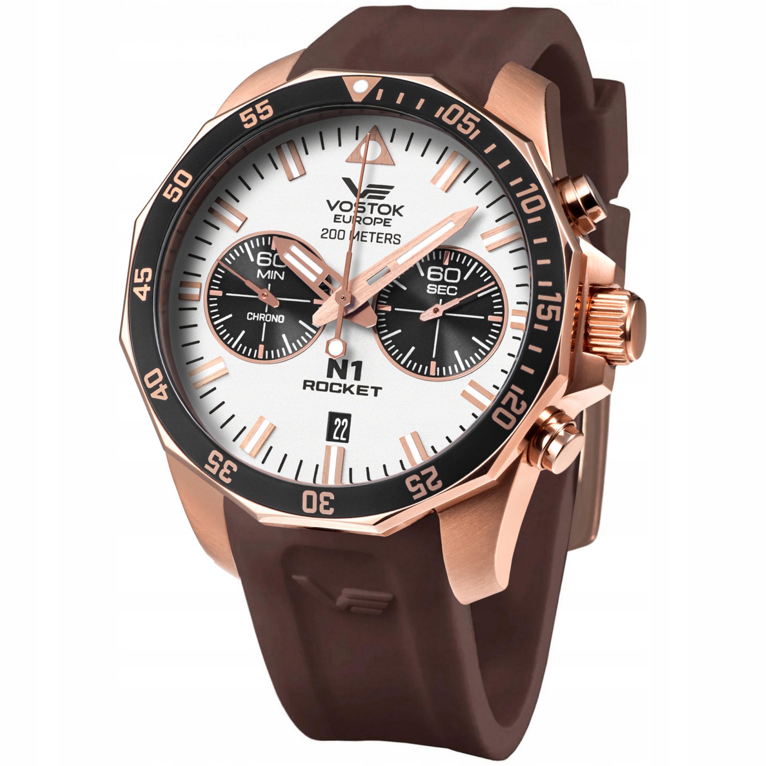 Pánské Hodinky Vostok Europe 6S21-225B619SB hnědé