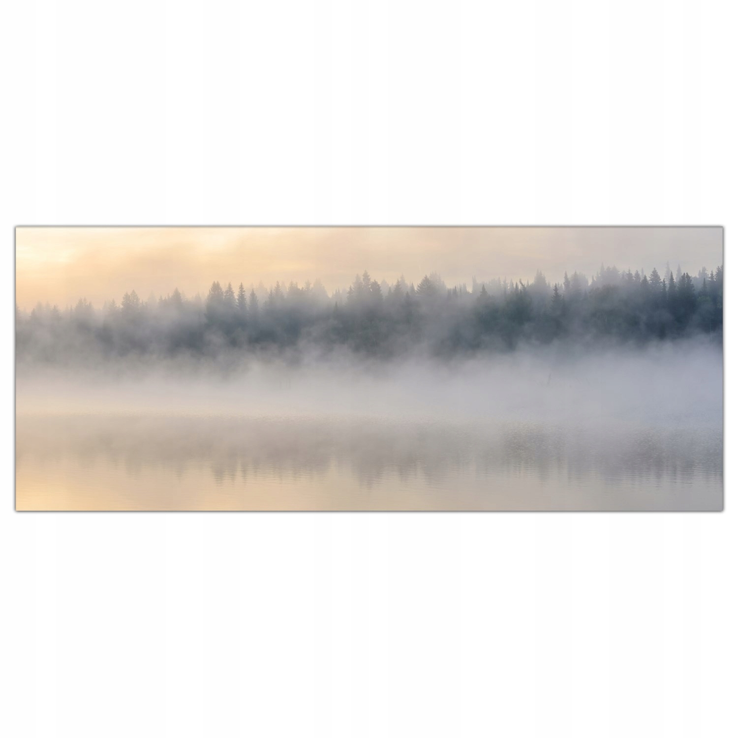 

Obraz na szkle Foto Jezioro Wschód Słońca 125x50
