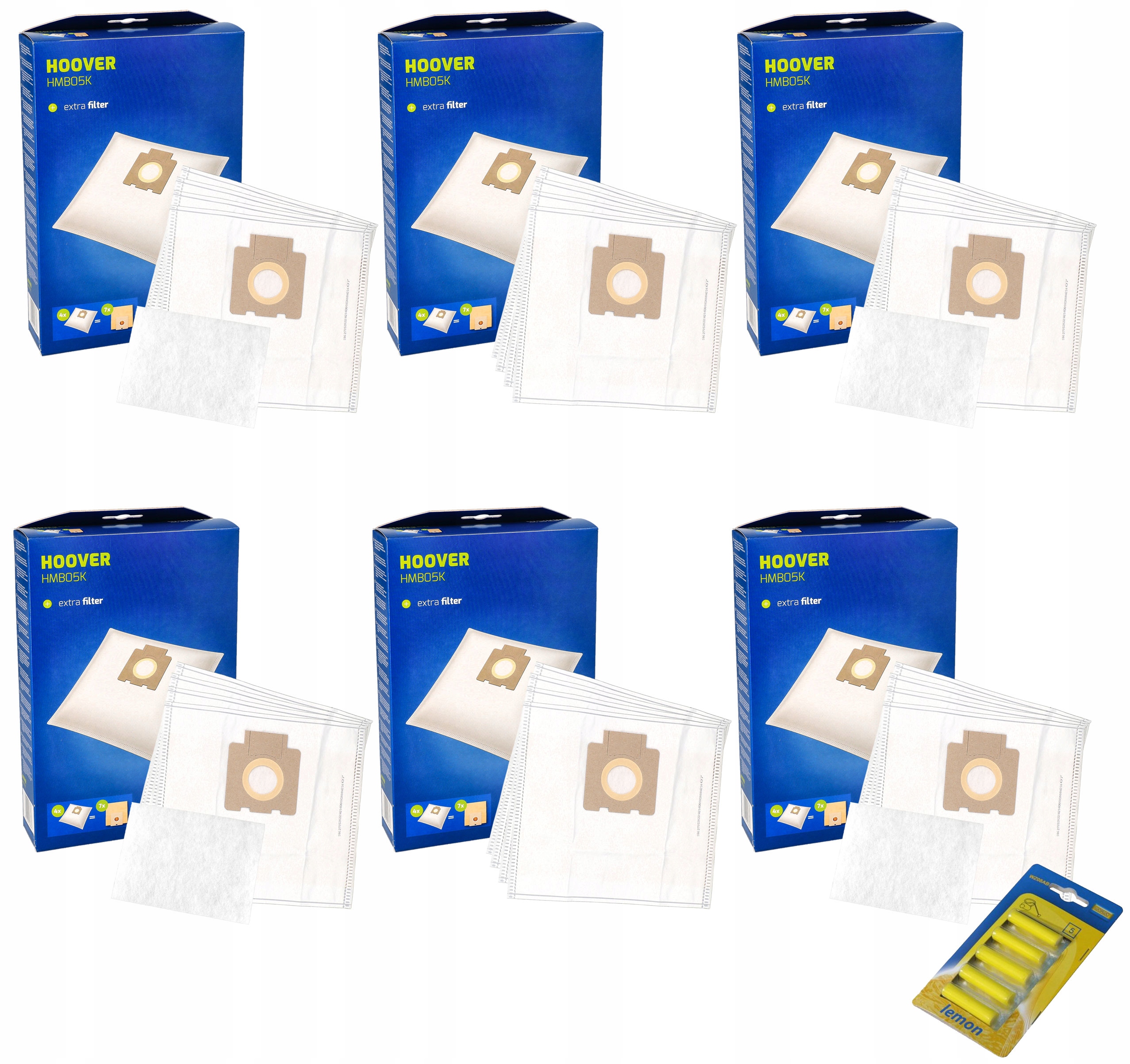 Worki do odkurzacza HOOVER TELIOS EXTRA H81 24 szt ZAPACH