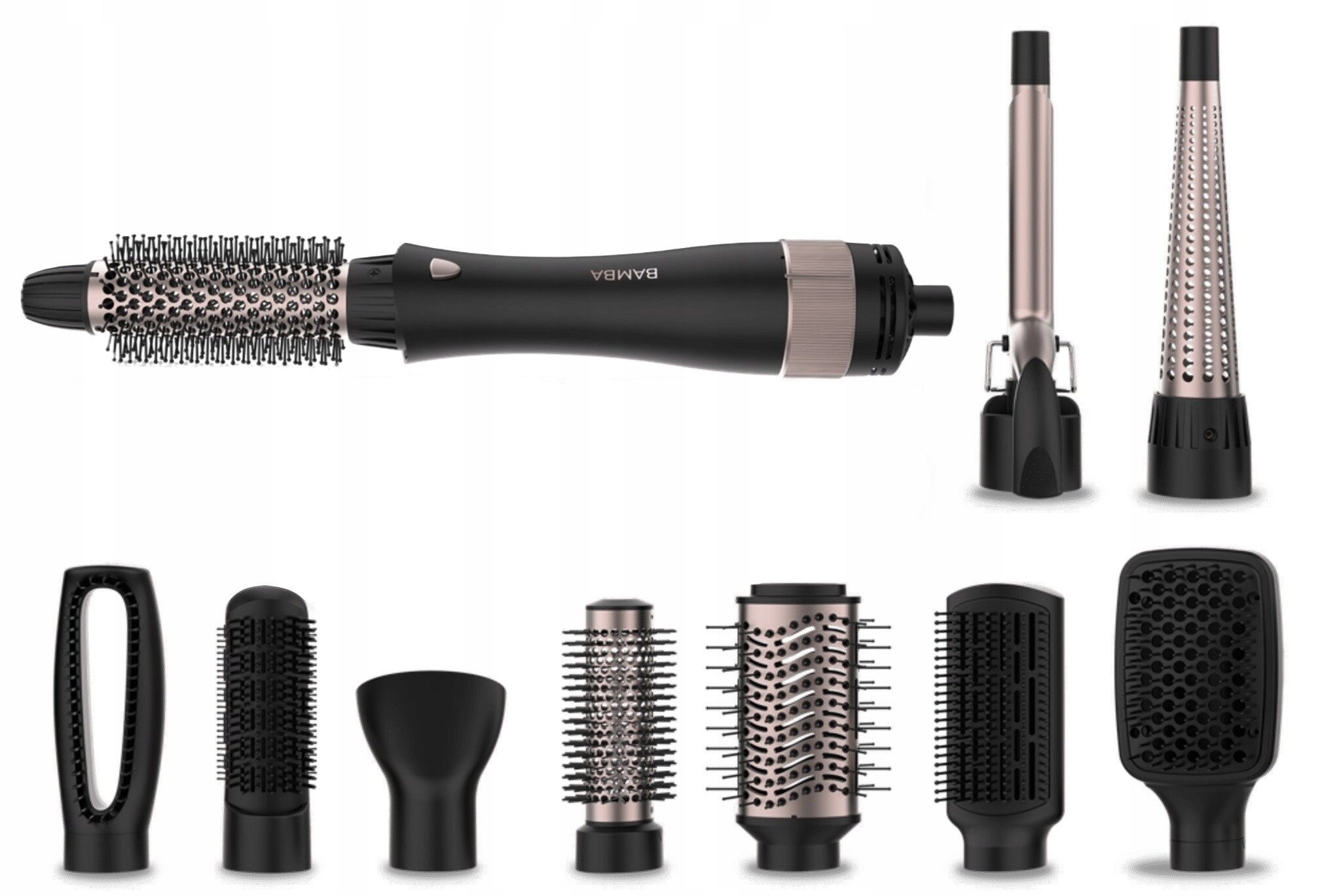 Lokówko suszarka Cecotec 04439 Bamba CeramicCare 10w1 Styler 1000W czarny