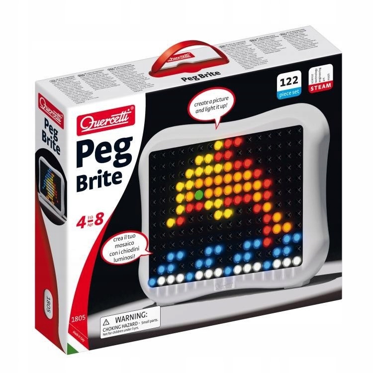 

Quercetti Mozaika z lampkami Led Peg Brite