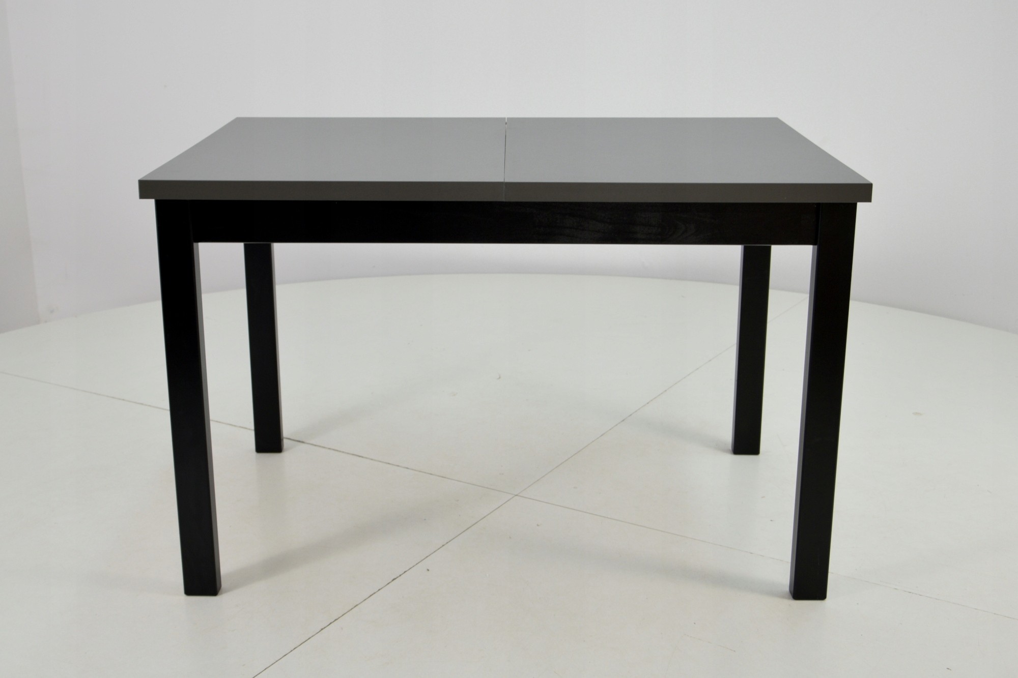 Rozkładany stół 80x120/150 cm do Jadalni/Kuchni Kolor mebla czarny