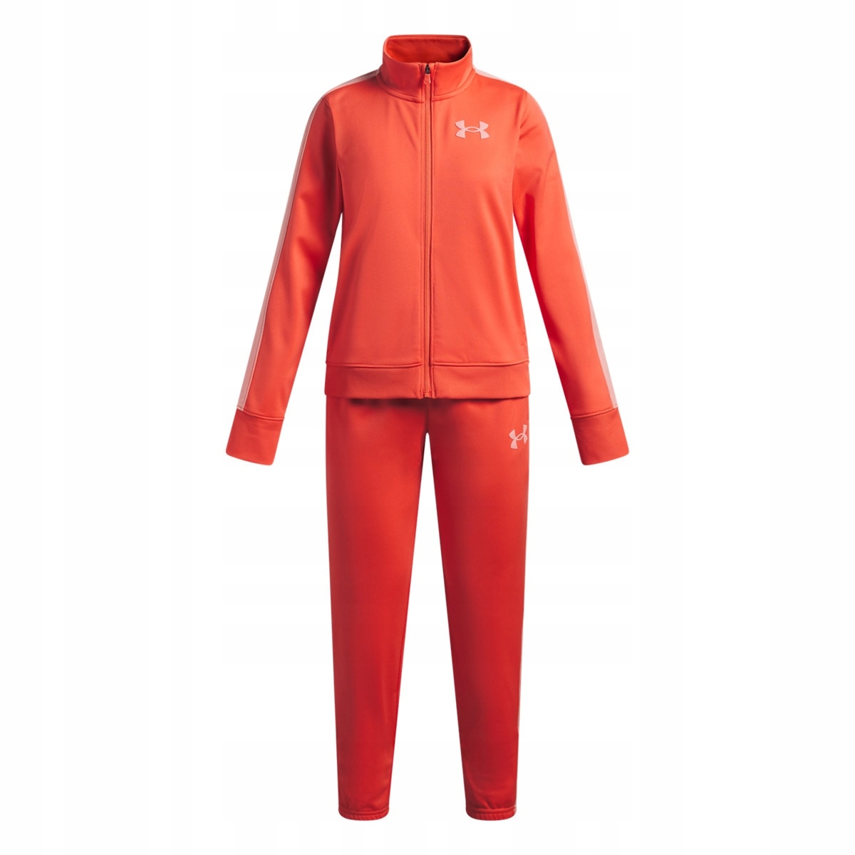 Dziewczęcy dres treningowy Under Armour Em Knit Track Suit Czerwony Xs