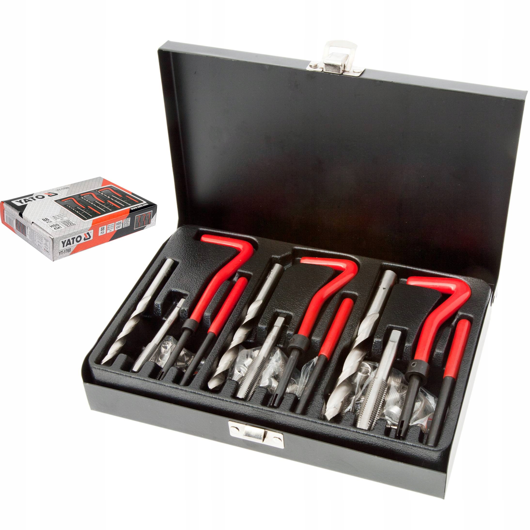 

Yato YT-1769 Zestaw Do Naprawy Gwintów M6-M10