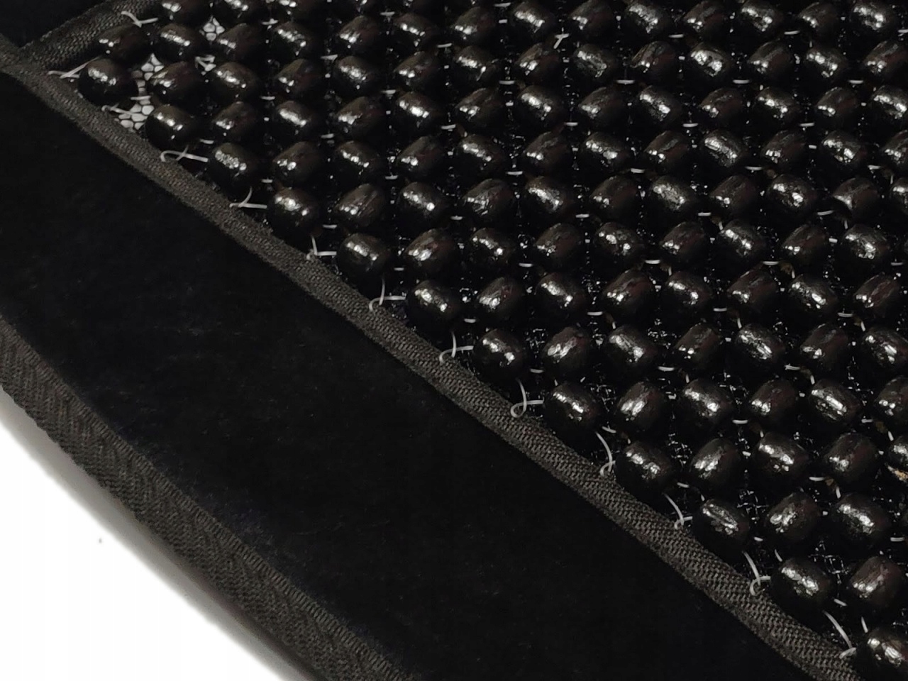 MATA KORALIKOWA KORALIKI na FOTEL czarna + welur Typ pokrowiec